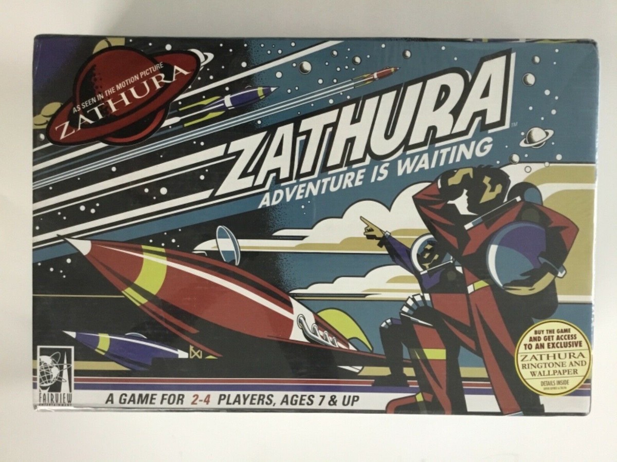 ZATHURA ADVENTURE IS WAITING BOARD GAME 2005 SEALED Pressman
