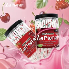 144CT Pre Rolled Cones Strawberry+Cherry Flavor King Size Cone Rolling Paper 108