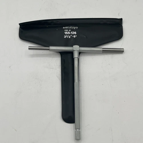 Mitutoyo No. 155-126 3 1/2-6" telescoping gage, New
