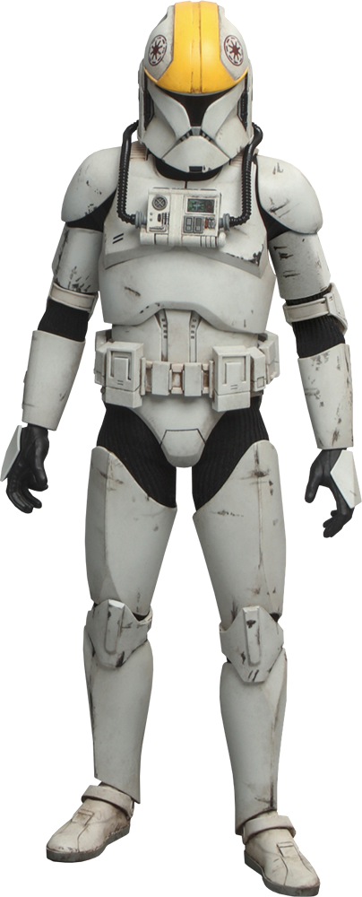 Star Wars Ep. II Stormtrooper Clone Trooper PILOT 1/6 Hot Toys