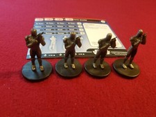 Star Wars Miniatures Knights of the Old Republic 17 CLEARANCE x4 Sith Guard