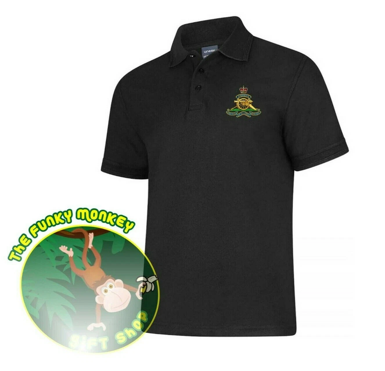 ROYAL ARTILLERY Polo Shirt - XSmall up to 8XL*