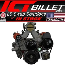 LS1 Alternator Bracket Complete Idler Pulley Compatible with Camaro Factory L...