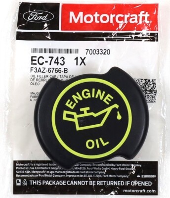 #ad #ad OEM Motorcraft EC 743 Engine Oil Cap 1994–2010 7.3L 6.0L 6.4L Powerstroke Diesel $12.95