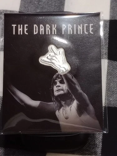 Ozzy Osbourne The Dark Prince 1 Gram .999 Fine Silver Limited Edition ONLY 2500