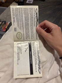 Nintendo NES Manual Only Whomp &lsquo;Em