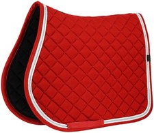 Schabracke Satteldecke  rot Glitzerband  Vollblut Vielseitigkeit
