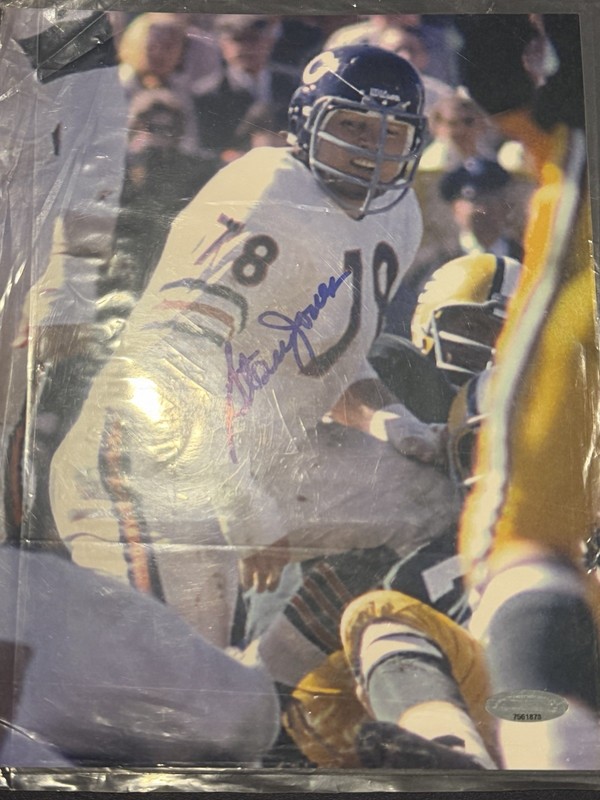 Stan Jones Autographed 8x10 Chicago Bears HOF Da Bears!