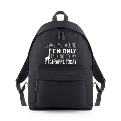 All I Care About are Giraffes and 4 Other People Rucksack Backpack Study Bag