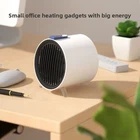 Mini Space Heater, Portable Electric PTC Ceramic 500W, Indoor Desk Office Room