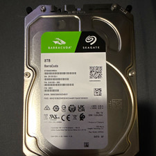 Seagate BarraCuda 8TB ST8000DM004 3.5" SATA HDD 5400RPM 256MB Hot Plug