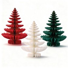 Honeycomb Christmas Tree Paper Christmas Tree Honeycomb Christmas Decorations...