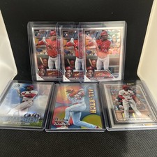 2023 Topps Chrome Museum Bowman Jordan Walker 6-Card Lot RC Rookie Cardinals