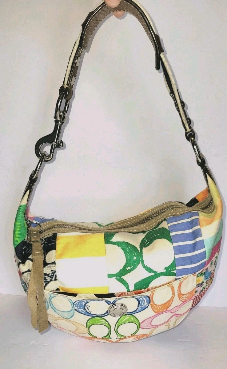 Coach Patchwork Hobo Bag Medium Bags & Handbags for Women for sale