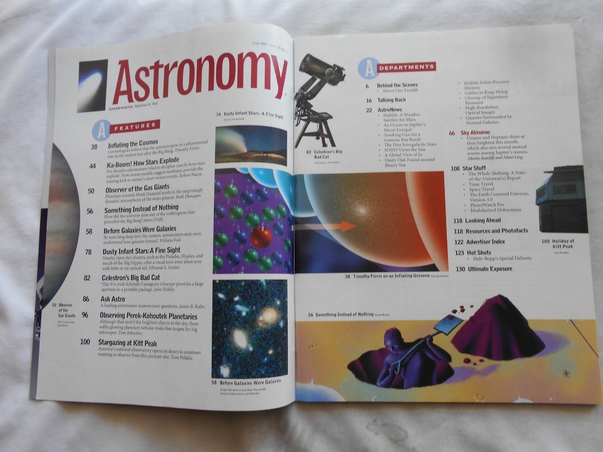 ASTRONOMY Magazine-JULY,1997 | eBay