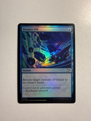 Bounce Off 39 MTG Aetherdrift Foil