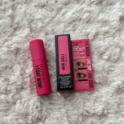 Huda Beauty 1 Mantel Wow! Volumising Lifting Mascara Mini - Very Vanta 7ml NEU