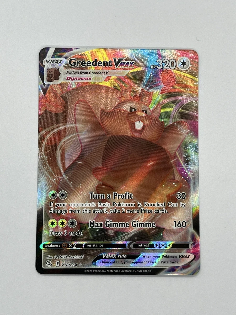 Greedent VMAX Pokémon TCG Cards for sale