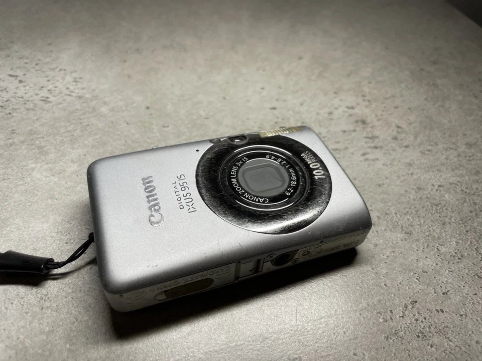 Canon Ixus 95 IS / 10 MP / Kamera / Digitalkamera / Silber - Bild 3 von 4