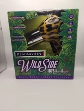 Vintage Hair Dryer Remington Wild Side Leopard Print 1875 Watt D2720 