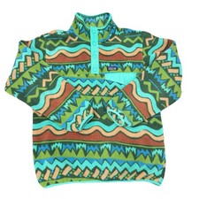 Kids Patagonia Synchilla Snap T Fleece Pullover Jacket Size Large 12
