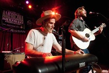 Zach Chance Jonathan Clay of Jamestown Revival perform at Mercy Lo- Old Photo 10