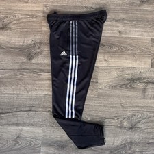 NWT - Adidas Tiro 21 GM7310 3 Stripe Tapered Leg Track Pants Womens Black Small