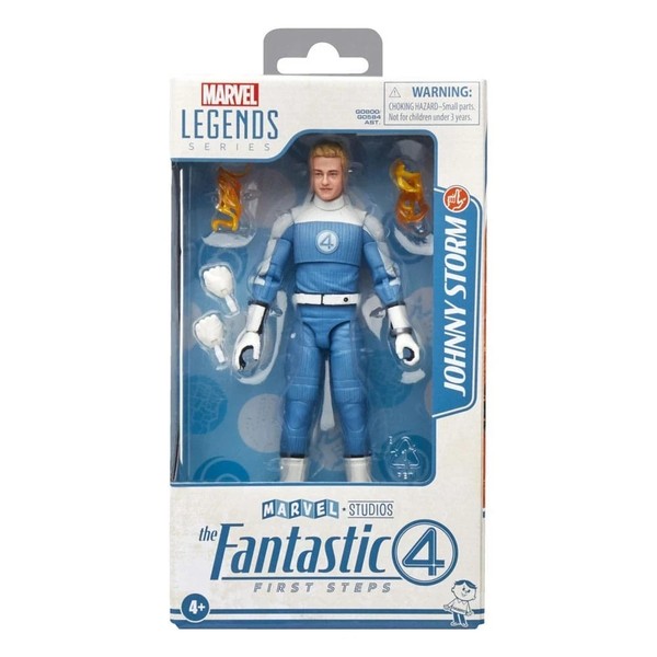 Fantastic Four First Steps Action Figure Johnny Storm Marvel Legends Hasbro-image