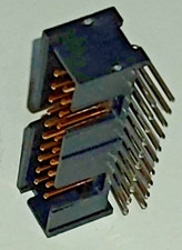 20-Pin Right Angle IDC Box Header Connectors 2x10 2.54mm Male PCB