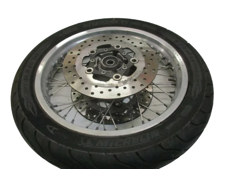 Felge vorne Moto Guzzi 1100 i.e. KD California Reifen Bremsscheibe 4,95 mm re+li - Bild 3 von 4