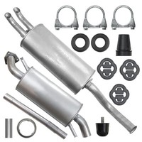 Kompl. Set Auspuffanlage Auspuff FüR Audi 100 C4 12/90-07/94 2.5 Tdi