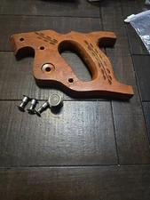 Warranted Superior Wooden Saw Handle And 4 Steel Saw Bolts