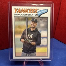 2026 Topps Heritage Giancarlo Stanton Image Variation #250 New York Yankees SP