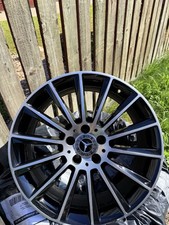 GENUINE OEM 19” Mercedes Benz FRONT Turbine Alloy Wheel