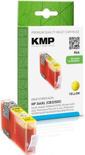 KMP Compatible Premium Ink Cartridge for HP 364XL - Yellow - Photo 2/9