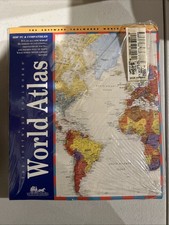The Software Toolworks World Atlas Ver 3 for IBM & PC-DOS