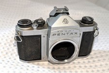 Asahi Pentax S1a Body SLR for 35mm Film. Shutter works. Parts Only read.