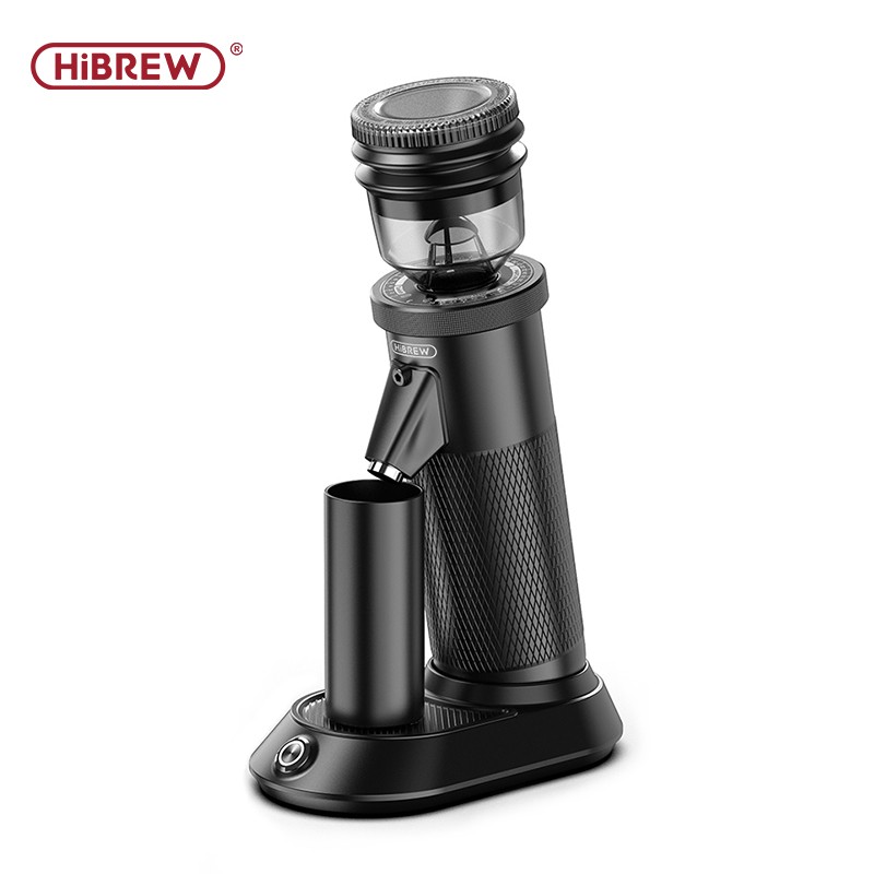 HiBREW G5 Electric Coffee Grinder, 48mm Conical Burr, Stepless Adjust,Dual Speed