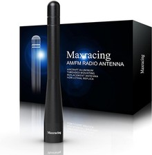 MAXRACING Short Truck Antenna Compatible with Chevy Silverado 4-INCHES, black