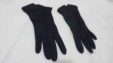Gloves, Vintage, Women, Kayser, Size 6, Navy Blue, Wrist Length