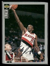 1994-95 Collector's Choice #22 Clyde Drexler Silver Signature Trail Blazers