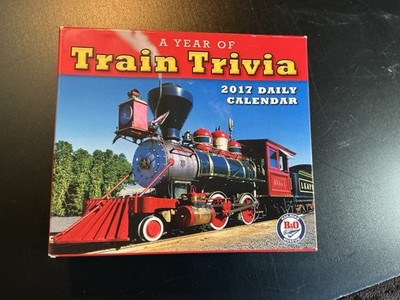 A Year of Train Trivia 2017 Box/Daily (calendar)