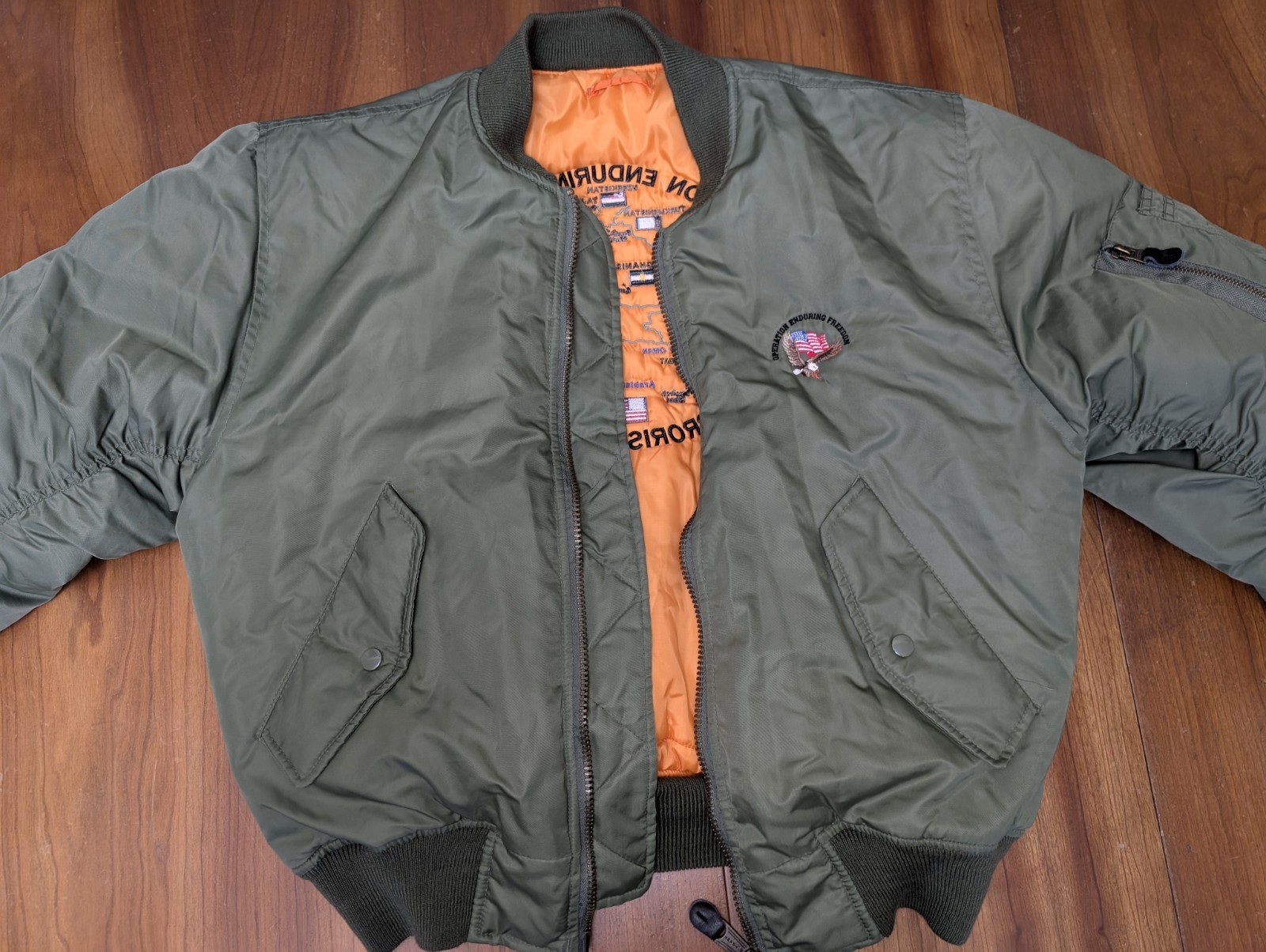 Operation Enduring Freedom Reversible Bomber Jack… - image 8