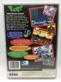 Sega Saturn 1995 - Bug! w/ Box & Manual (Works)