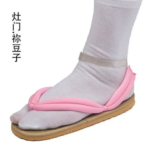 Dämon Slayer Cosplay Japanische Geta Schuhe Kamado Tanjiron Sandalen Hausschuhe - Bild 4 von 4