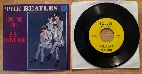 45 7" SP THE BEATLES LOVE ME DO TOLLIE 9008