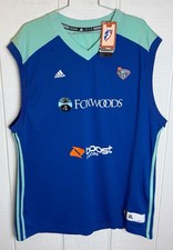 NWT WNBA New York Liberty Adidas Jersey size XL Adult Unisex NBA - 26”x32” STAIN