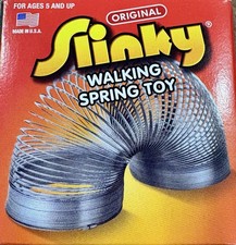 NEW Original Metal Slinky Walking Spring Toy 2.75" Classic Fidget Gift USA-