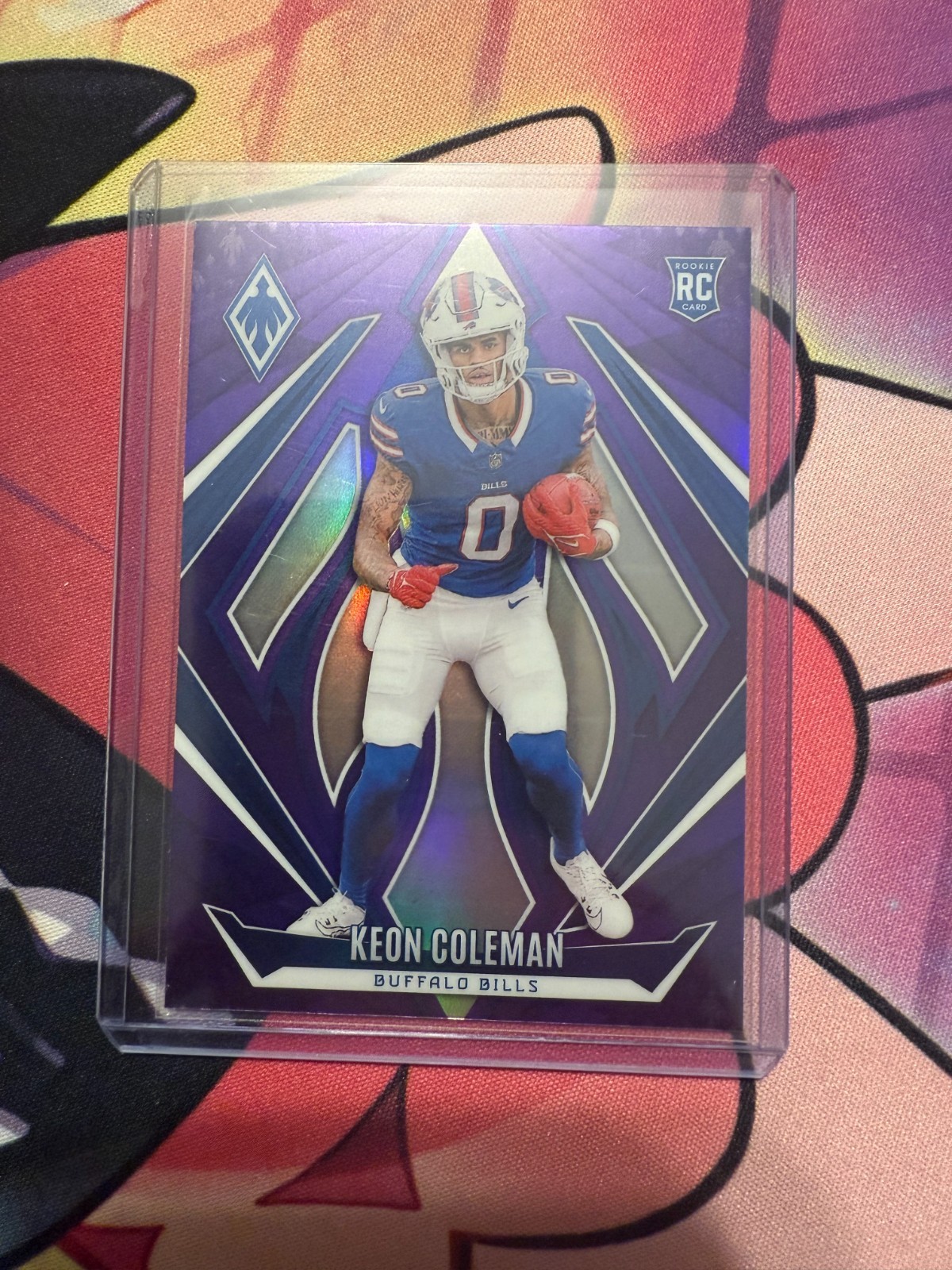 2024 Panini Phoenix - Rookies Keon Coleman #213 Purple (RC)