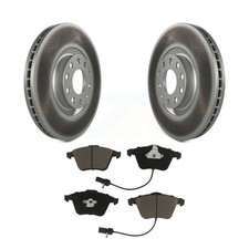 Transit Auto KGC-100431 Brake Disc and Pad Kit Front for Audi A4 Quattro 05-09